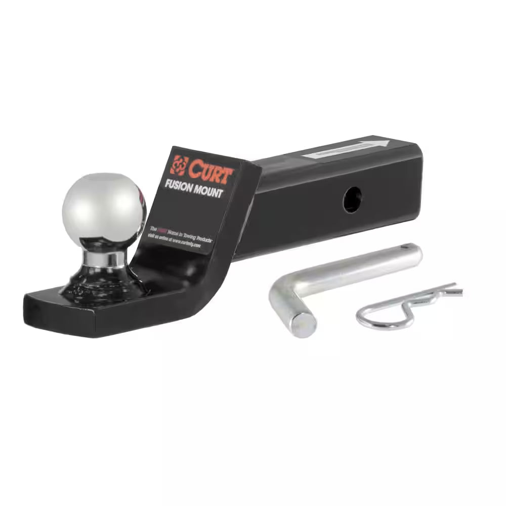 7,500 Lbs. 2 In. Drop Fusion Trailer Hitch Ball Mount Draw Bar with 2 In. Ball (2 In. Shank)