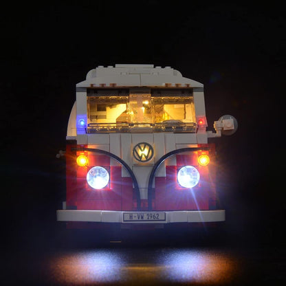 Led Lighting Kit for Creator Volkswagen T1 Camper Van - Light Set Compatible with Lego 10220 Building Blocks Model- (Not Include the Lego Set) (Standard Version)