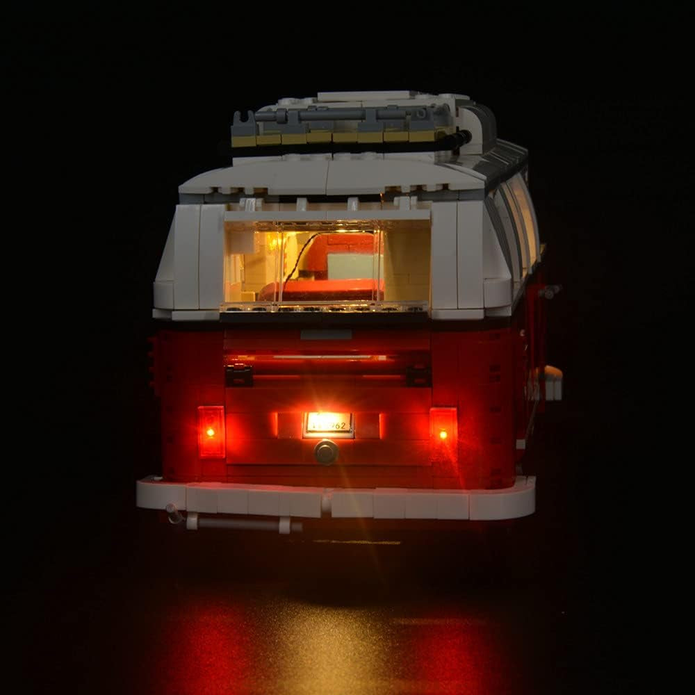 Led Lighting Kit for Creator Volkswagen T1 Camper Van - Light Set Compatible with Lego 10220 Building Blocks Model- (Not Include the Lego Set) (Standard Version)