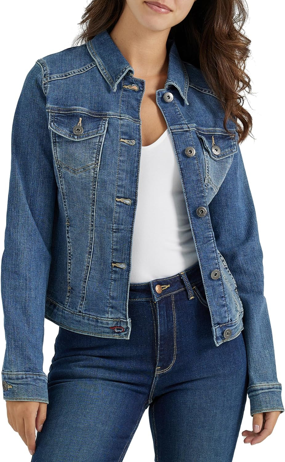 Authentics Women'S Stretch Denim Jacket