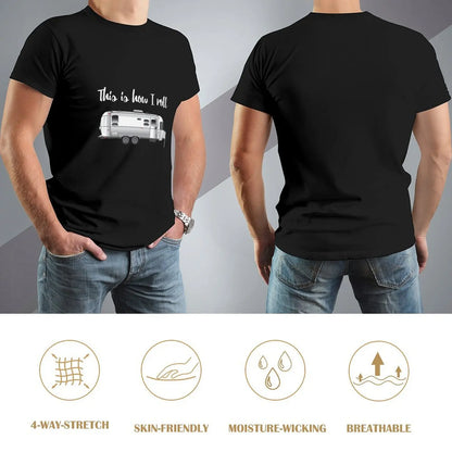 Airstream Camping Essentials Tee T-Shirt anime tshirt Blouse designer shirts plain black t shirts men