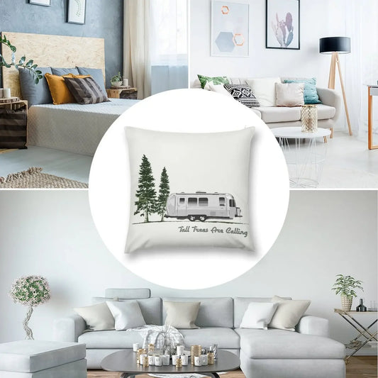 Airstream Tall Tree Therapy Throw Pillow Ornamental Pillow anime girl Luxury Cushion Cover pillow