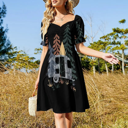 Wild Airstream... Sleeveless Dress wedding guest dress 2025 summer dress women 2025