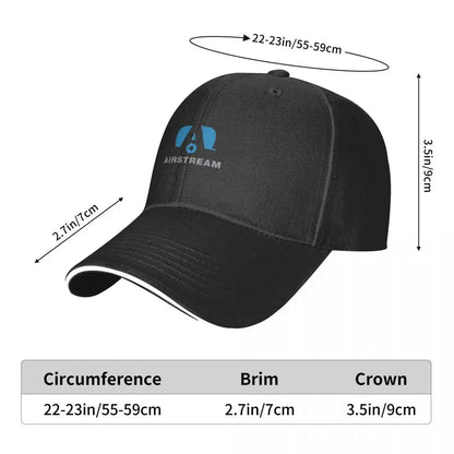 AIRSTREAM Baseball Cap Golf Hat Man Streetwear Caps For Men Women's