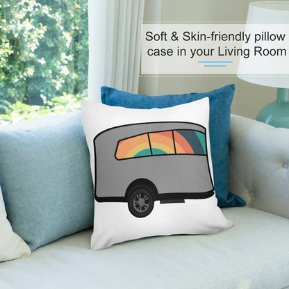 Airstream Basecamp Dreamin’ Throw Pillow Sofa Cushions Covers Sofa Covers For Living Room pillow