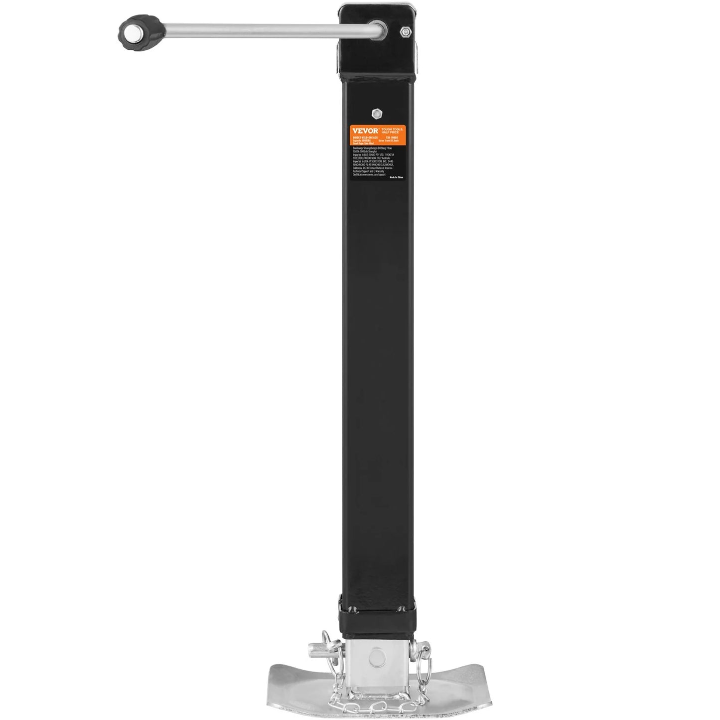 VEVOR Trailer Jack, Trailer Tongue Jack Welding-On 8000 Lb Weight Capacity, Trailer Jack Stand with Handle for Lifting RV Trailer, Horse Trailer, Utility Trailer, Yacht Trailer