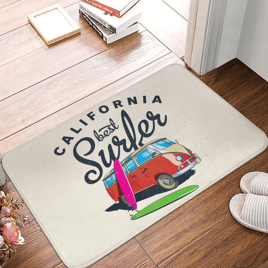 Camper Wagon Decorative Floor Mats Entrance Door Bathroom Kitchen Mats Kitchen Can Be Customized