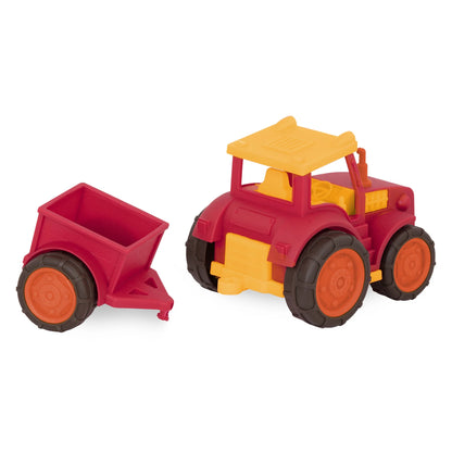 Tractor & Trailer Farm Truck with Removable Trailer, Toddler and Preschool Toys