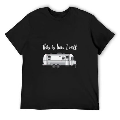 Airstream Camping Essentials Tee T-Shirt anime tshirt Blouse designer shirts plain black t shirts men